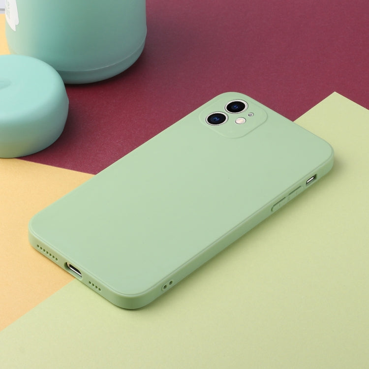 MATT Silikónový obal pre Apple iPhone 11 - zelený