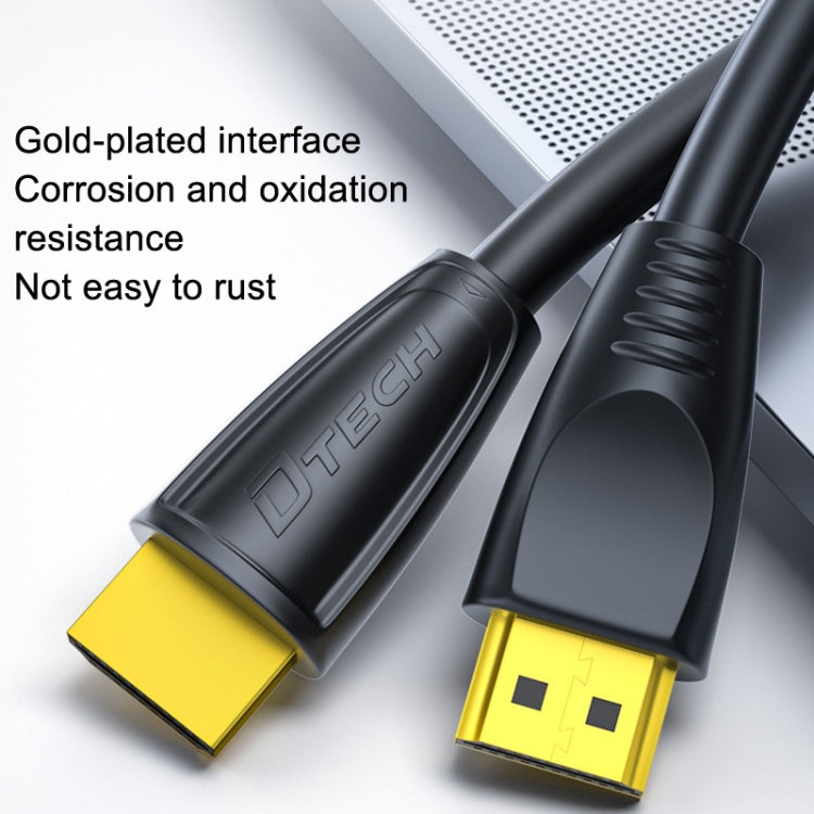 DTECH HDMI 2.0 HD kábel 4K 60Hz 1 metrový: čierny
