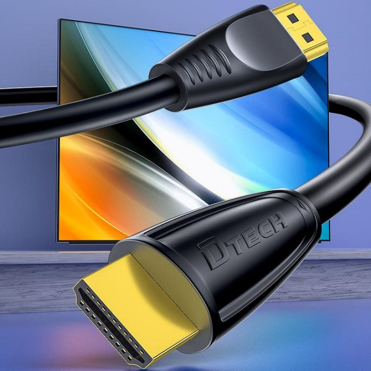 DTECH HDMI 2.0 HD kábel 4K 60Hz 1 metrový: čierny