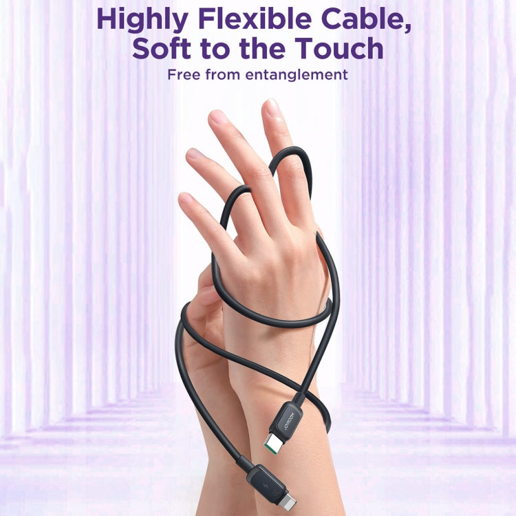 JOYROOM S-CL020A14 20W Rýchlo nabíjací kábel USB-C na Lightning 8-Pin - 1.2m (čierny)