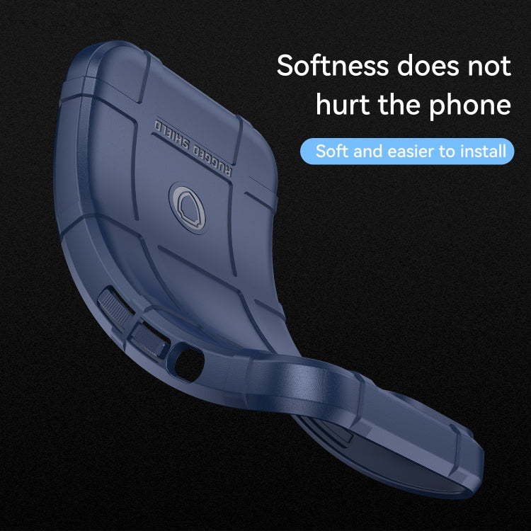 RUGGED Zadný kryt pre Samsung Galaxy S22 Ultra 5G - modrý