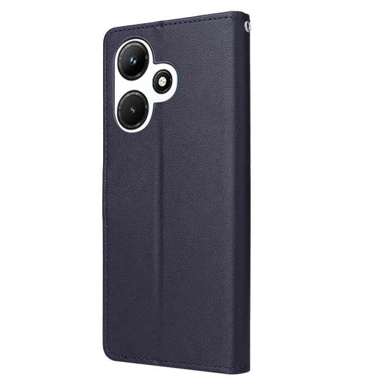 Knižkové puzdro na Infinix Hot 30i – Solid, modré