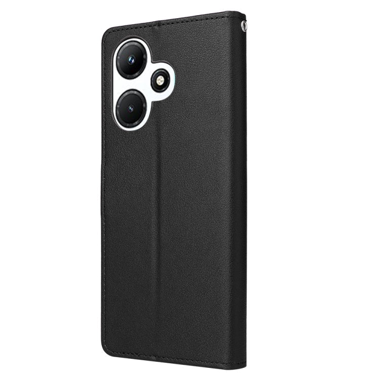 Knižkové puzdro na Infinix Hot 30i – Solid, čierné