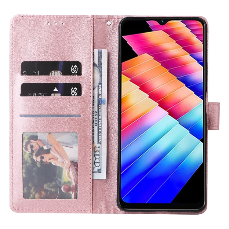 Knižkové puzdro na Infinix Hot 30i – Solid, ružové