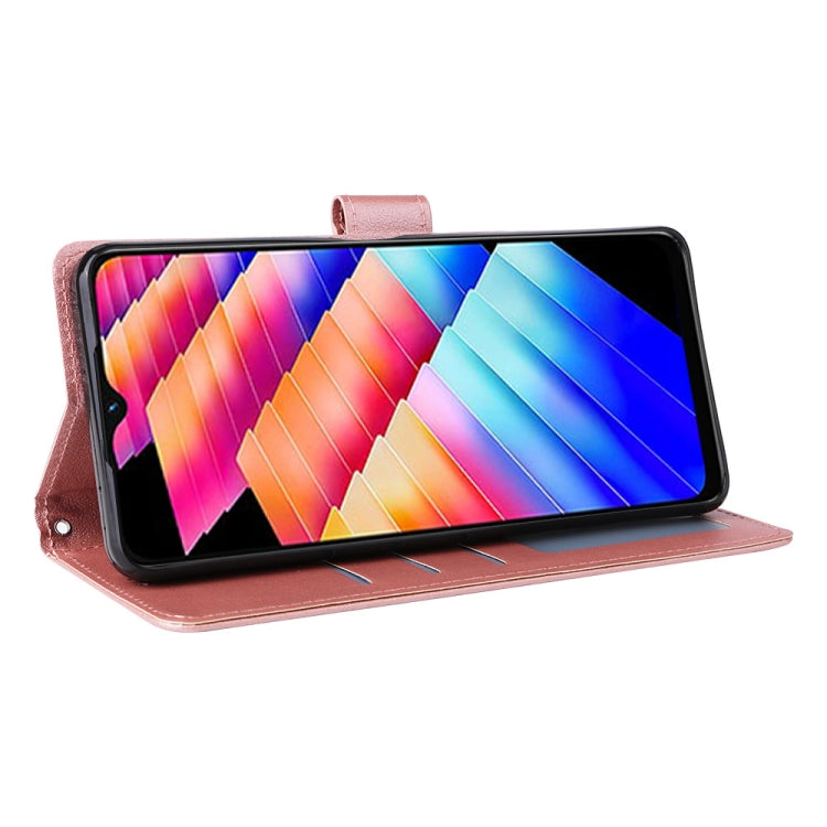 Knižkové puzdro na Infinix Hot 30i – Solid, ružové