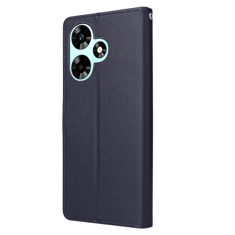 Knižkové puzdro na Infinix Hot 30 – Solid, modré