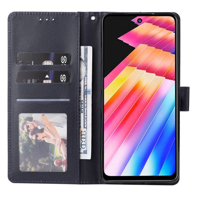Knižkové puzdro na Infinix Hot 30 – Solid, modré