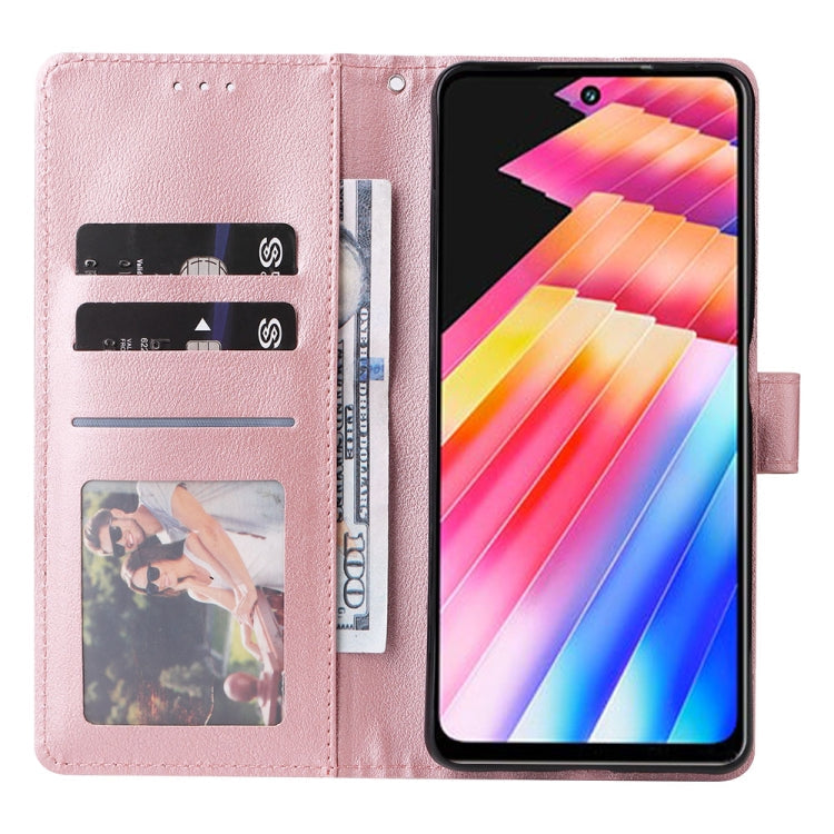 Knižkové puzdro na Infinix Hot 30 – Solid, ružové