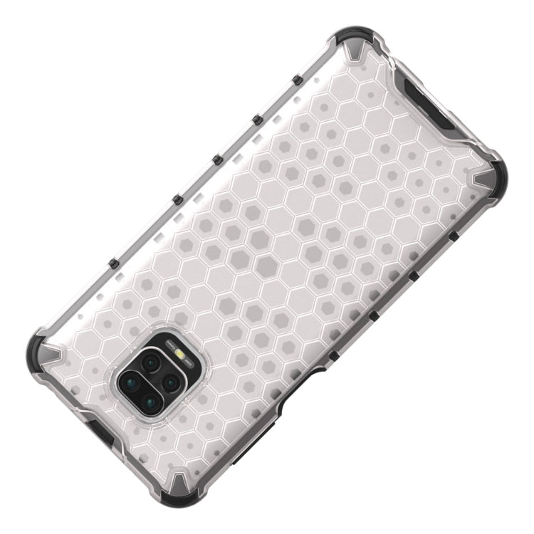 HONEYCOMB Tvrdený kryt pre Xiaomi Redmi Note 9S / Note 9 Pro - modrý