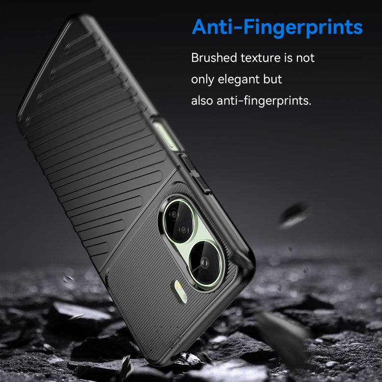 THUNDER Ochranný kryt pre Xiaomi Poco C65 - čierny