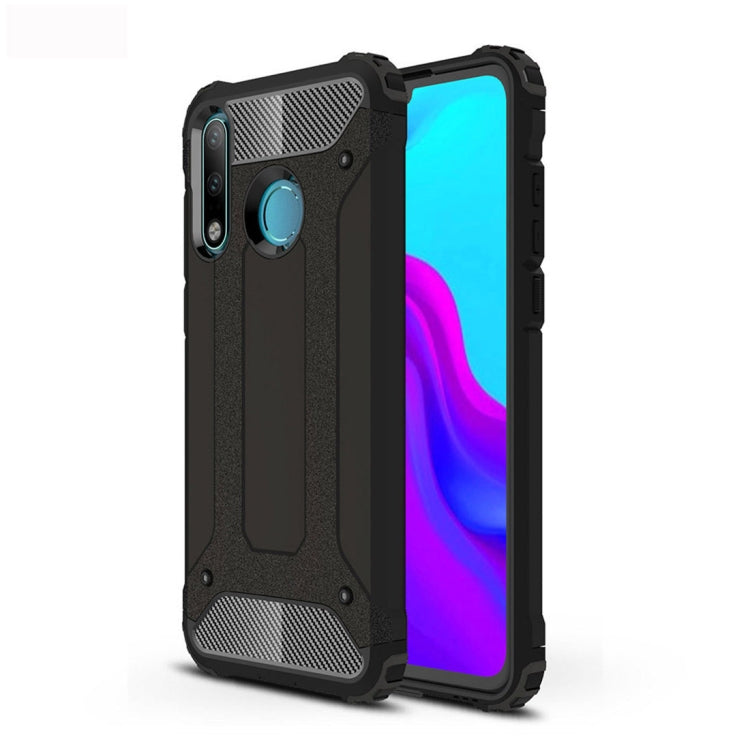 HARD HYBRID ARMOR Tvrdený kryt na Huawei P30 Lite - čierny