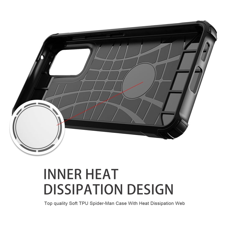 HYBRID ARMOR Tvrdený kryt na Samsung Galaxy A53 5G - červený