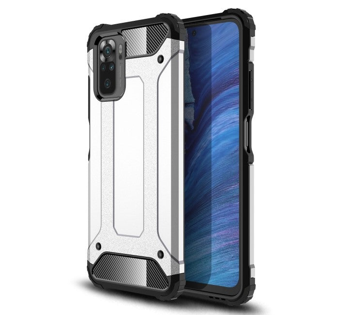 HYBRID ARMOR Tvrdený kryt na Xiaomi Redmi Note 11 / 11s - sivý