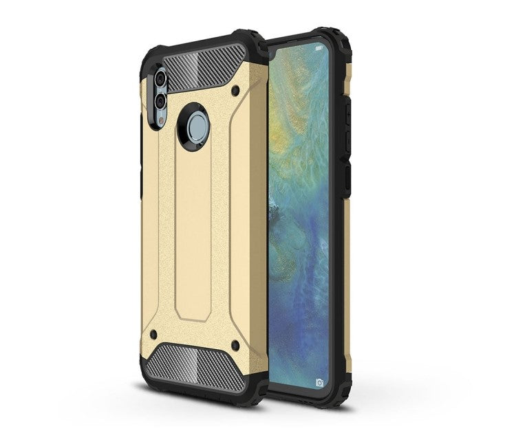 HARD HYBRID ARMOR Tvrdený kryt na Huawei P Smart 2019 - zlatý