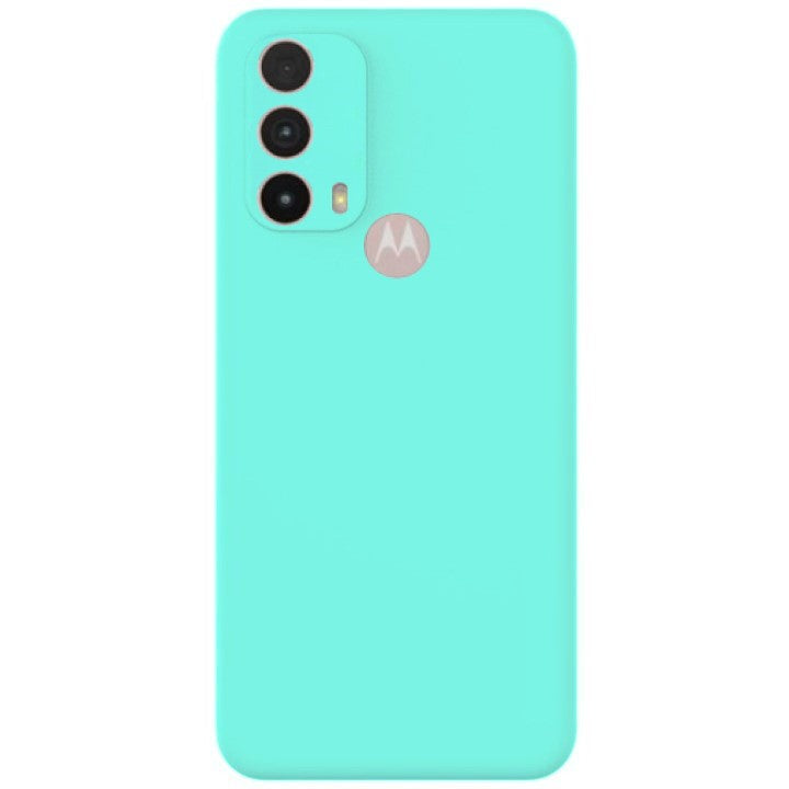 SNAPY silikónový obal na Motorola Moto E40 / E30 / E20 - mentolový