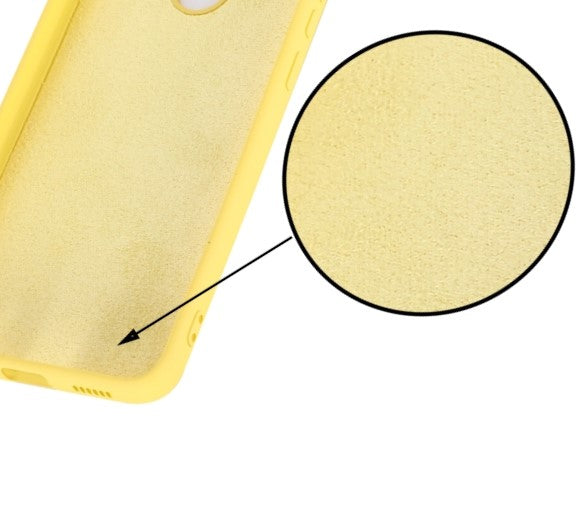 SNAPY silikónový obal na Motorola Moto G23 / Moto G13 - žltý