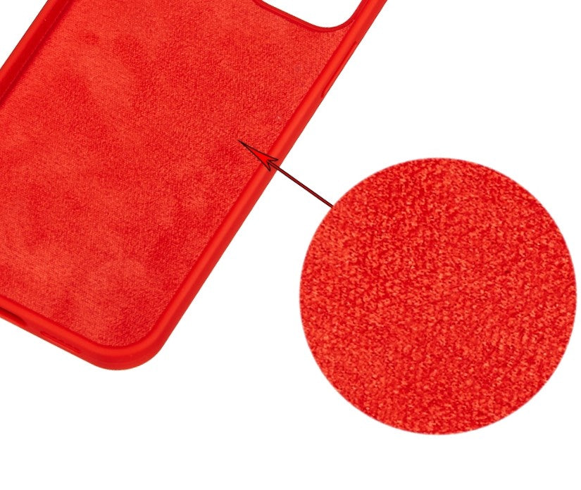 SNAPY silikónový obal na Motorola Moto G32 - červený