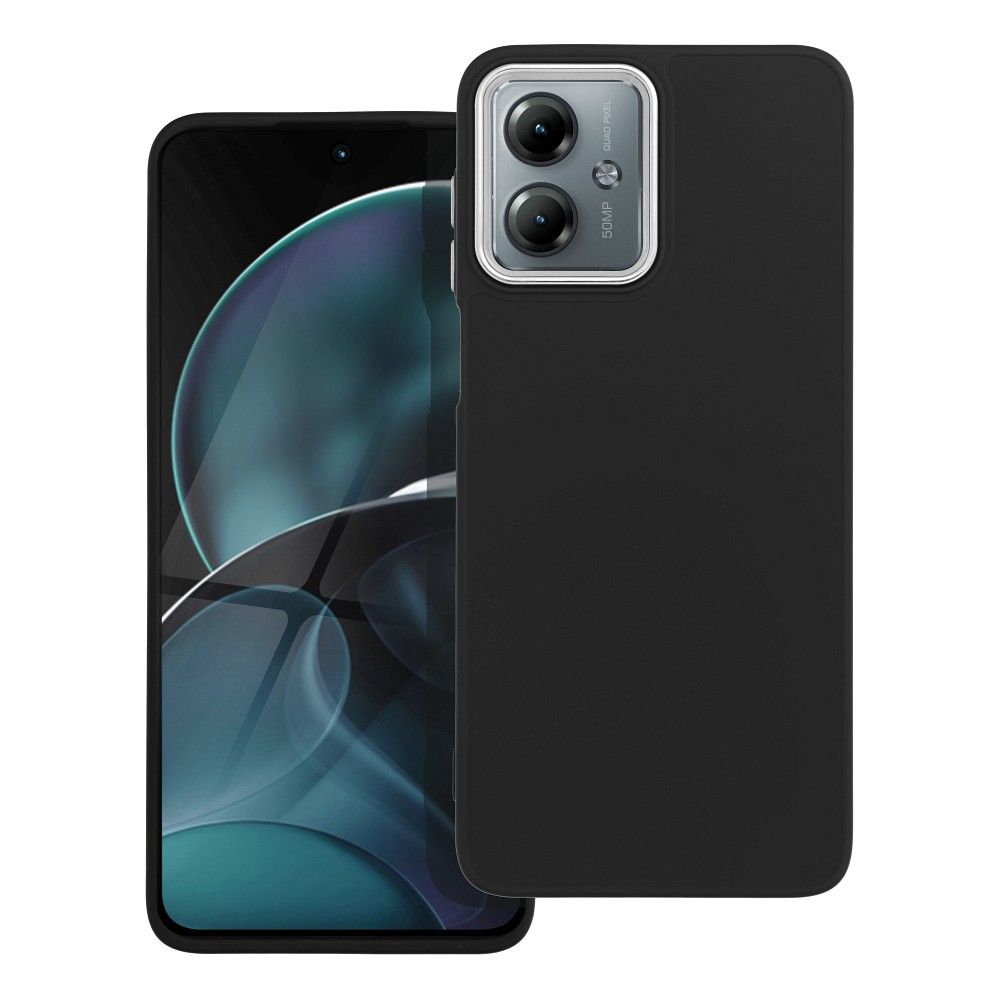 SKLO + KRYT 2v1 pre Motorola Moto G14 - FRAME CASE čierny