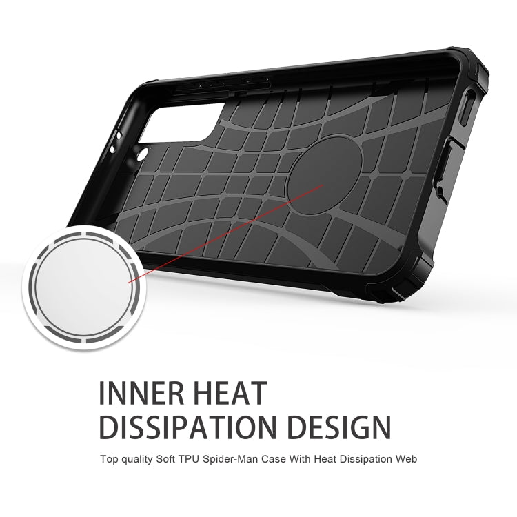 HYBRID ARMOR Tvrdený kryt na Samsung Galaxy S22 - červený