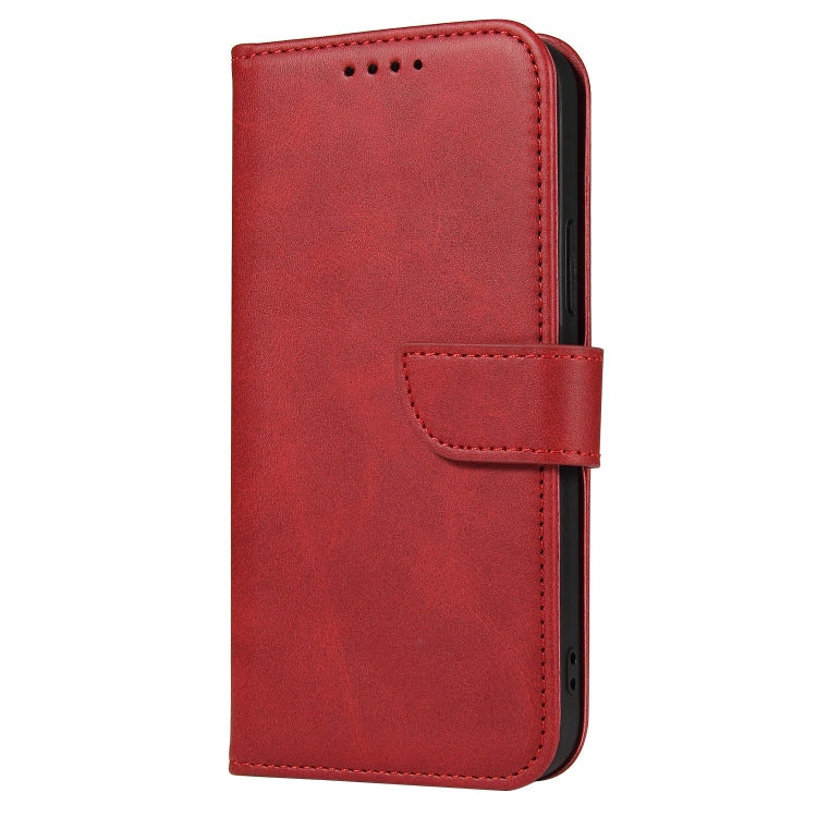 BUCKLE Peňaženkový kryt pre Samsung GALAXY A52 / A52s / A52 5G - červený