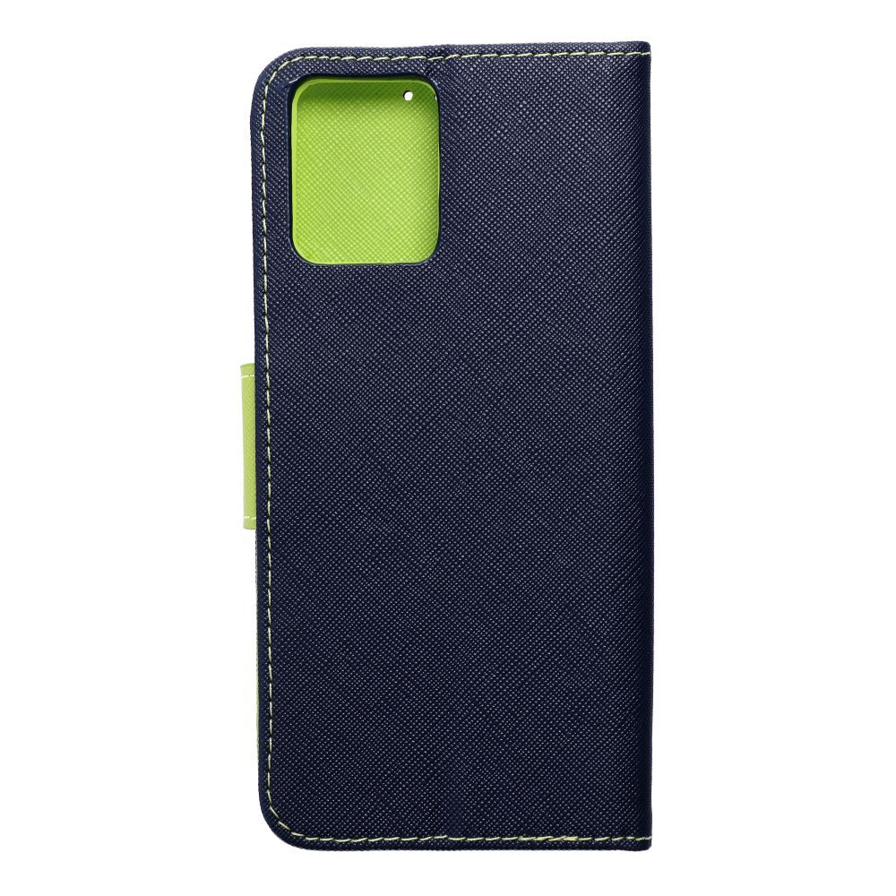 SKLO + PUZDRO 2v1 pre Motorola Moto G14 - Knižkové puzdro FANCY modro zelené