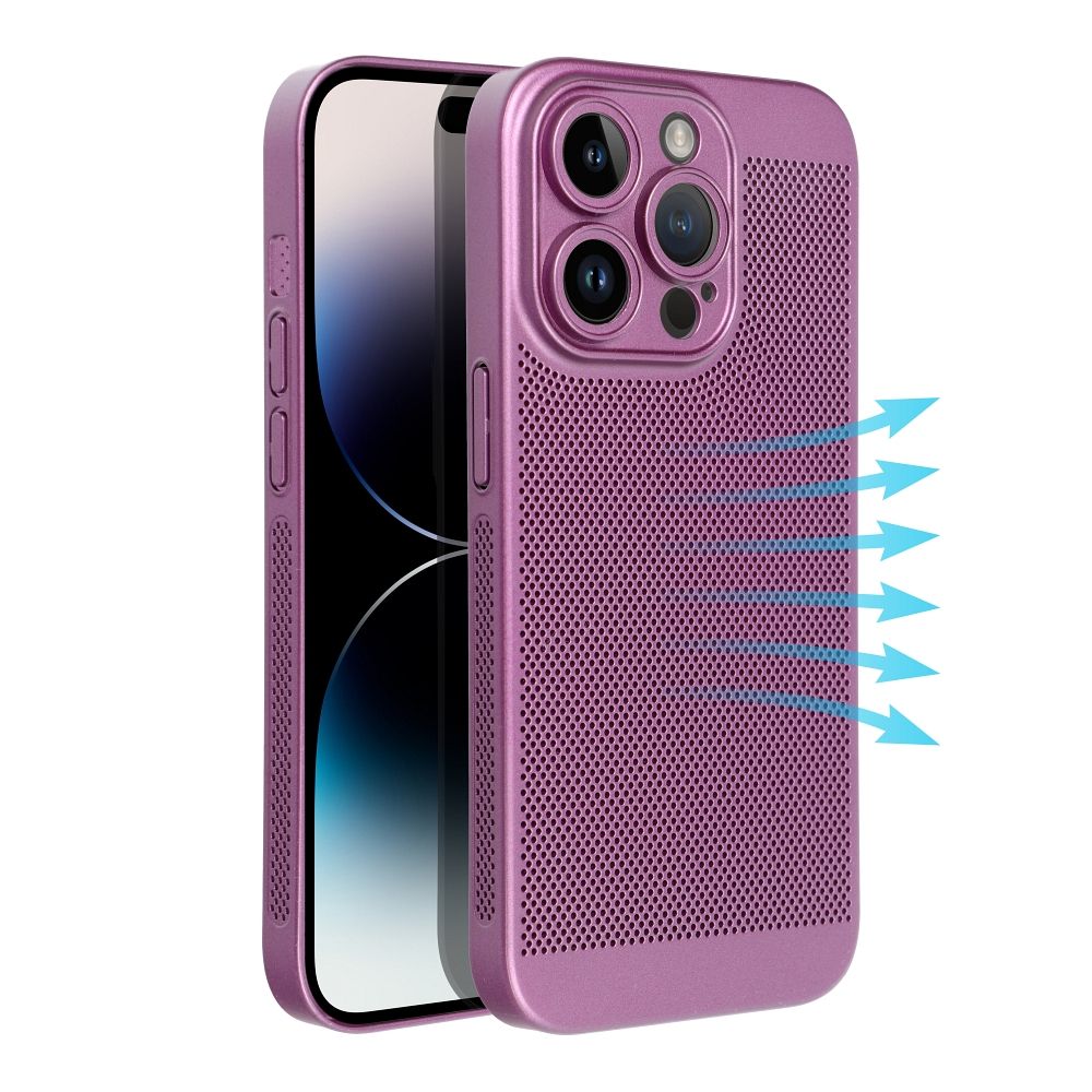 BREEZY Zadný kryt pre Samsung Galaxy A55 5G - fialový