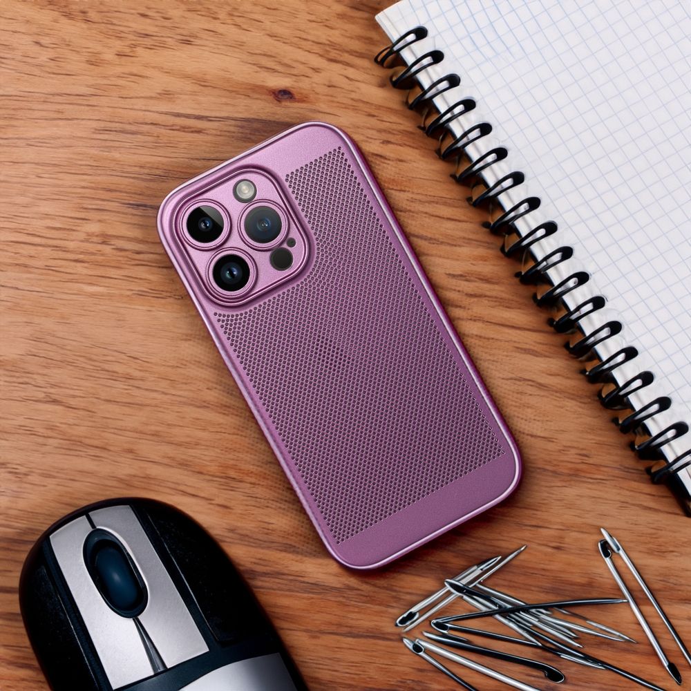 BREEZY Zadný kryt pre Samsung Galaxy A55 5G - fialový