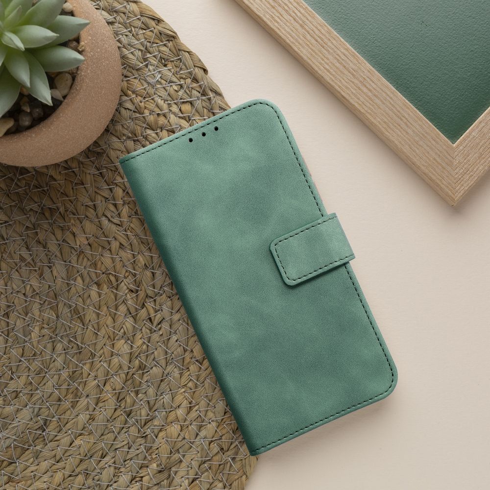 TENDER Knižkové puzdro pre Samsung Galaxy A55 5G - zelené