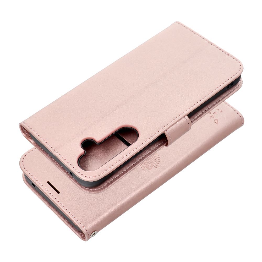 MEZZO Knižkové puzdro pre Samsung Galaxy A35 5G - TREE (ružové)