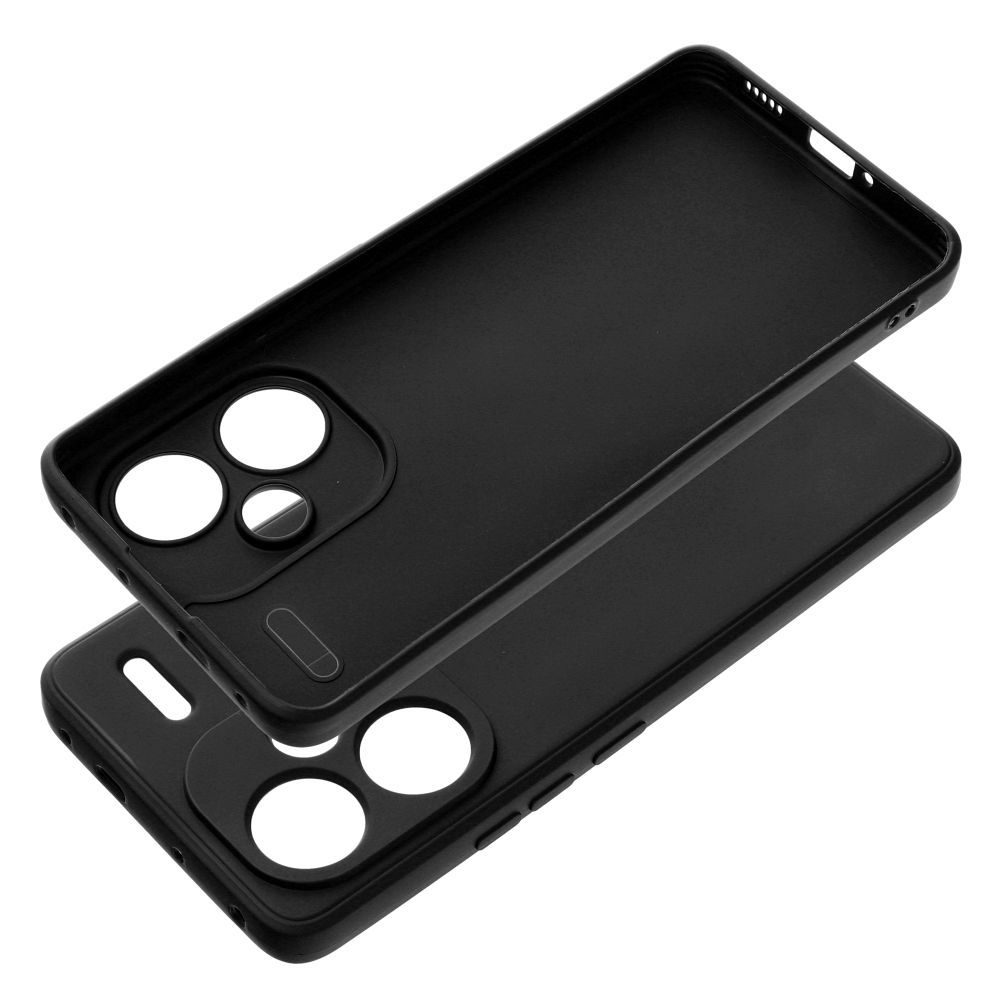 SNAPY Zadný kryt pre Xiaomi Redmi Note 13 PRO+ 5G - čierny