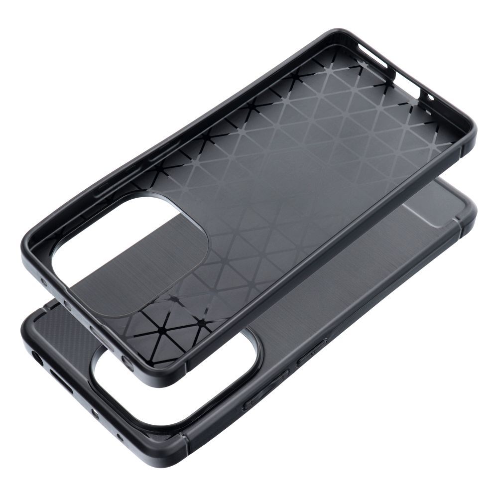CARBON Zadný kryt pre Xiaomi Redmi Note 13 PRO - čierny