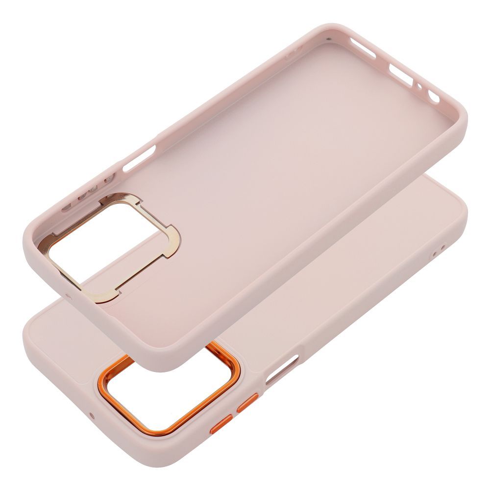 SKLO + KRYT 2v1 pre Moto G54 5G / G54 5G Power Edition - FRAME CASE ružový