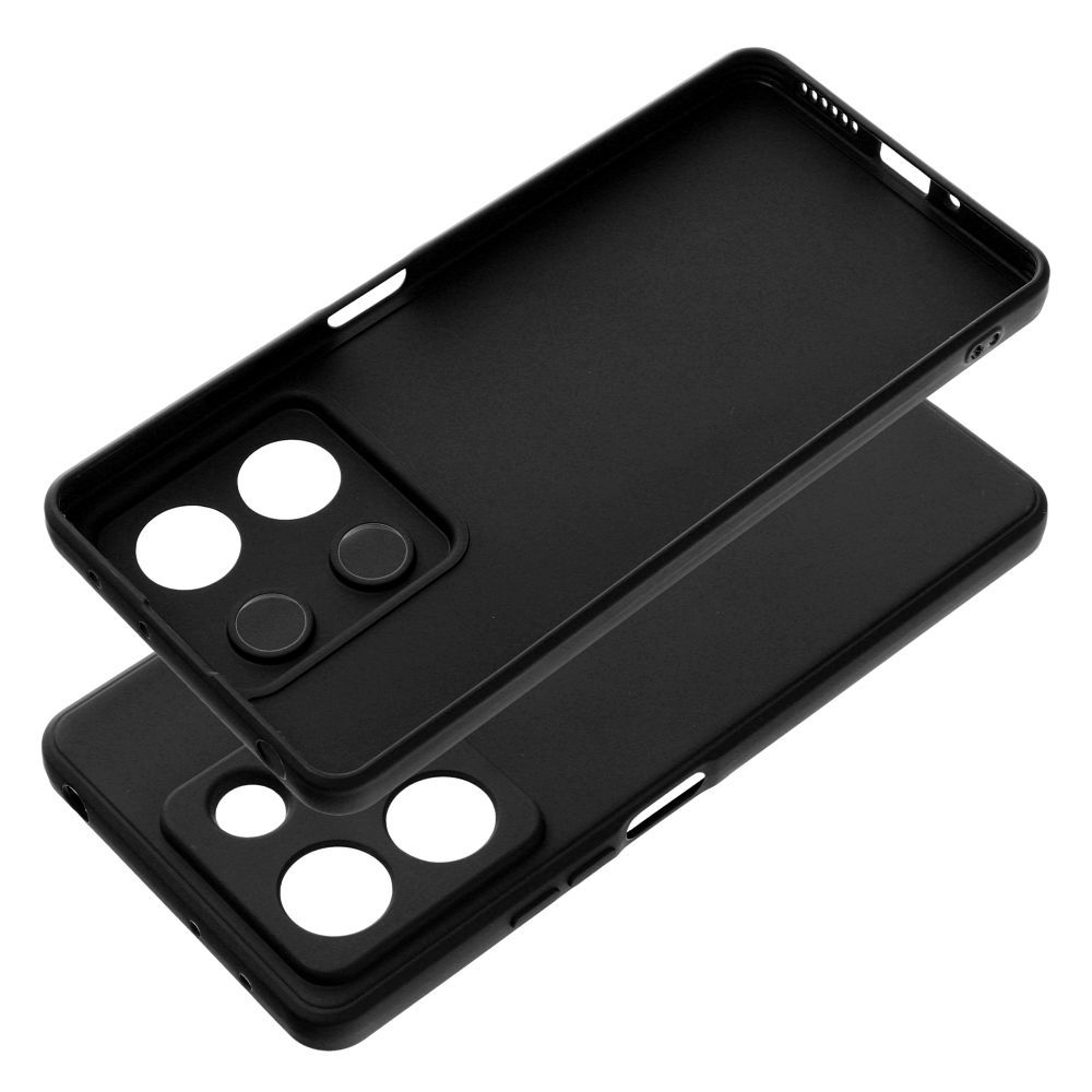 SNAPY Zadný kryt pre Xiaomi Redmi Note 13 5G - čierny
