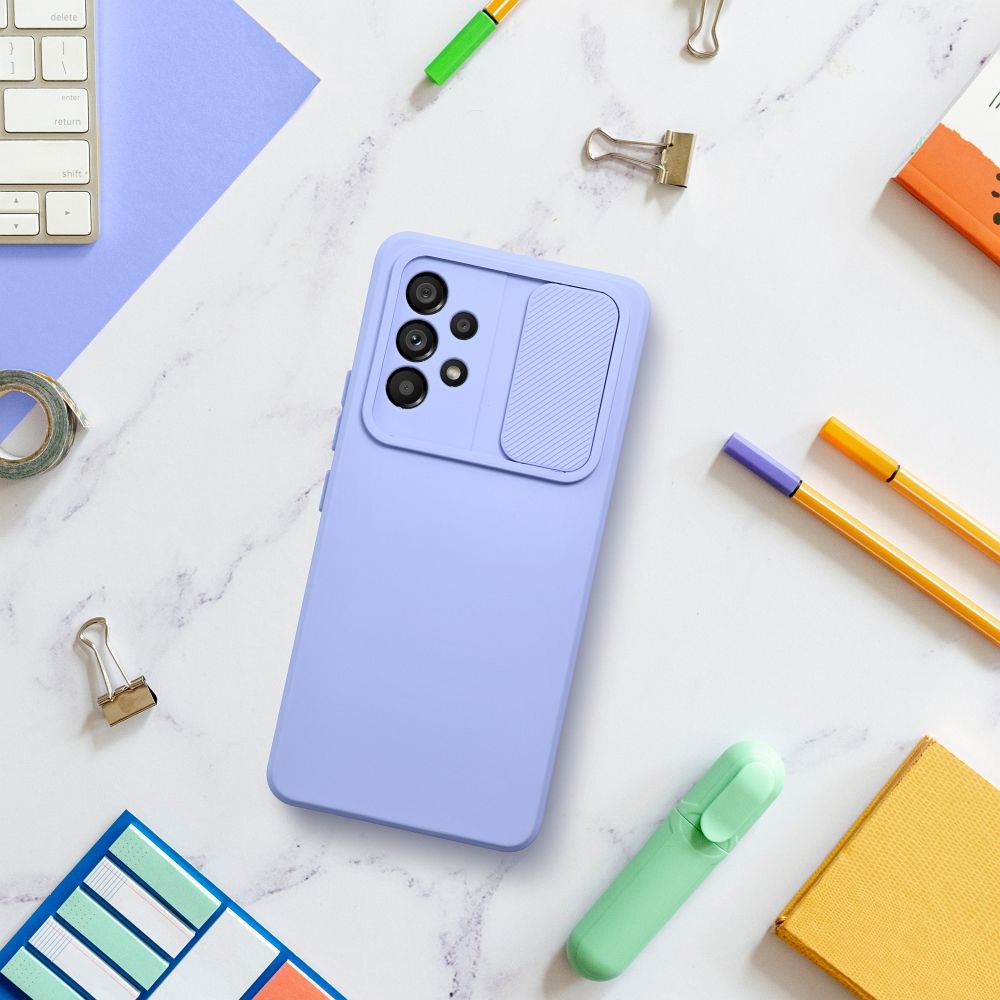 SLIDE Zadný kryt pre Samsung Galaxy A55 5G - fialový