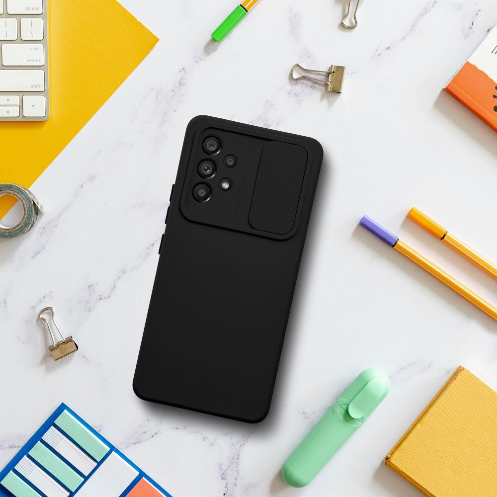 SLIDE Zadný kryt pre Samsung Galaxy A55 5G - čierny