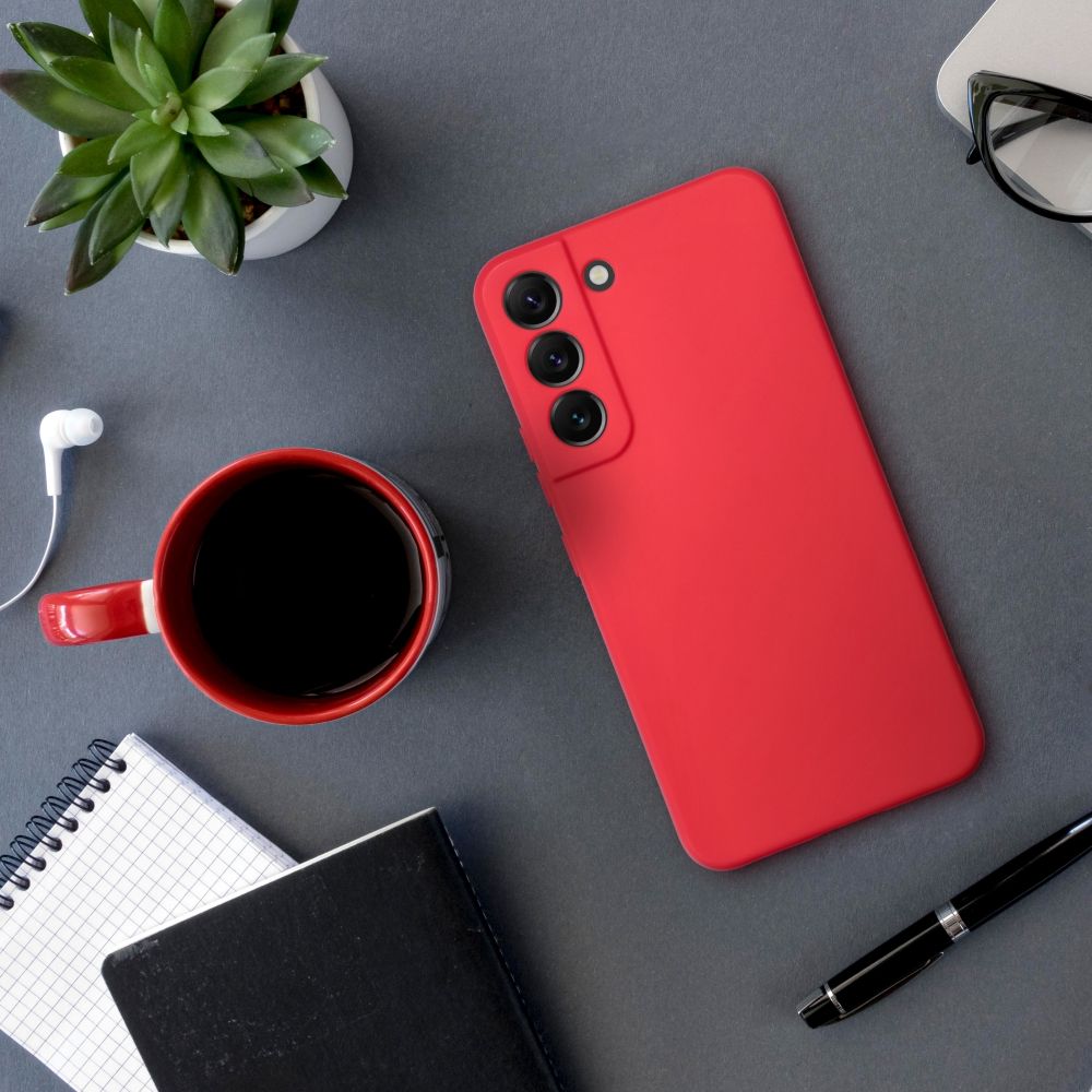 SNAPY Zadný kryt pre Samsung Galaxy A55 5G - červený