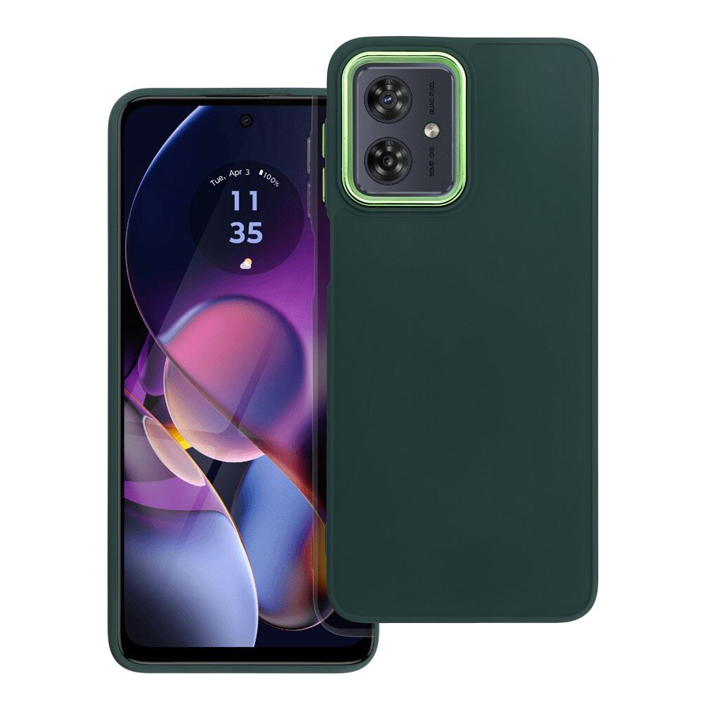 SKLO + KRYT 2v1 pre Moto G54 5G / G54 5G Power Edition - FRAME CASE zelený