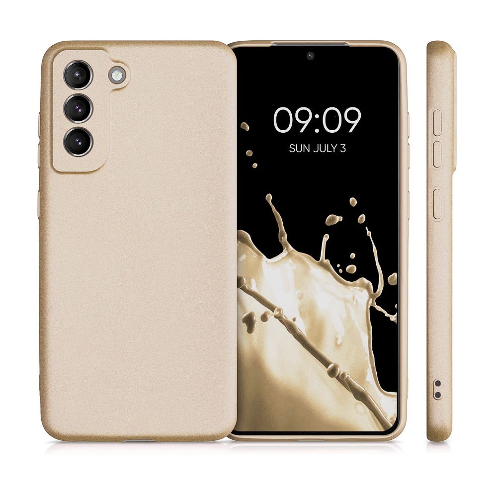 METALLIC Zadný kryt pre Samsung Galaxy A35 5G - zlatý