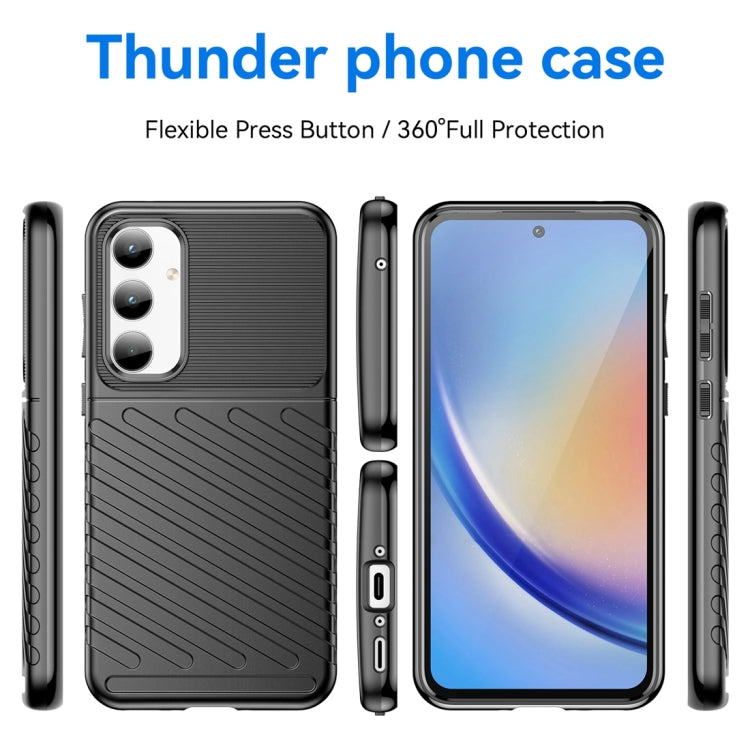 THUNDER Zadný kryt pre Samsung Galaxy A35 5G - čierny