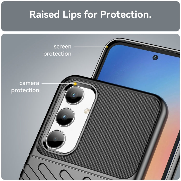 THUNDER Zadný kryt pre Samsung Galaxy A35 5G - čierny