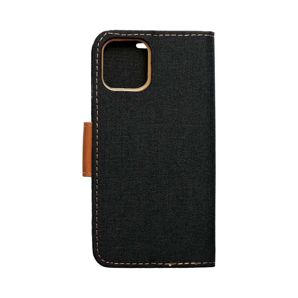 CANVAS Knižkové puzdro pre Xiaomi Redmi Note 13 PRO - čierno hnedé