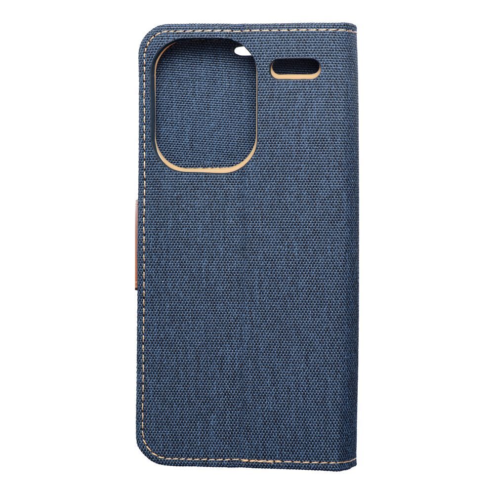 CANVAS Knižkové puzdro pre Xiaomi Redmi Note 13 PRO+ 5G - modro hnedé