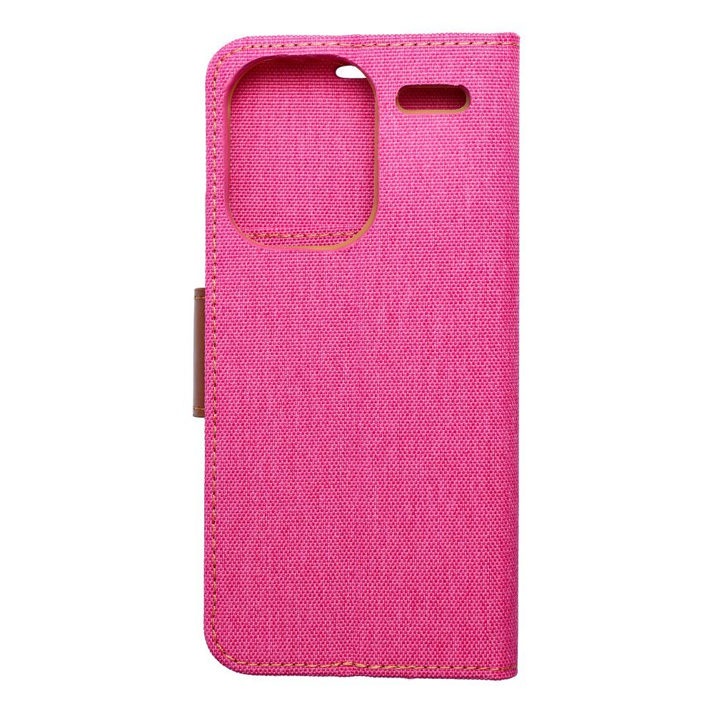 CANVAS Knižkové puzdro pre Xiaomi Redmi Note 13 PRO+ 5G - ružovo hnedé