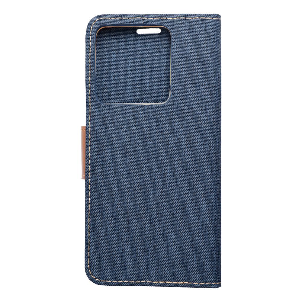 CANVAS Knižkové puzdro pre Xiaomi Redmi Note 13 PRO 5G - modro hnedé