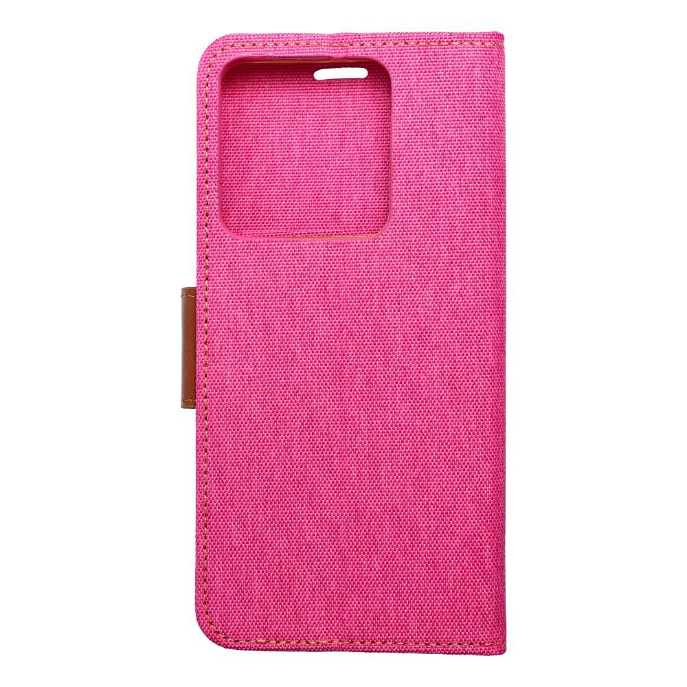 CANVAS Knižkové puzdro pre Xiaomi Redmi Note 13 PRO 5G - ružovo hnedé