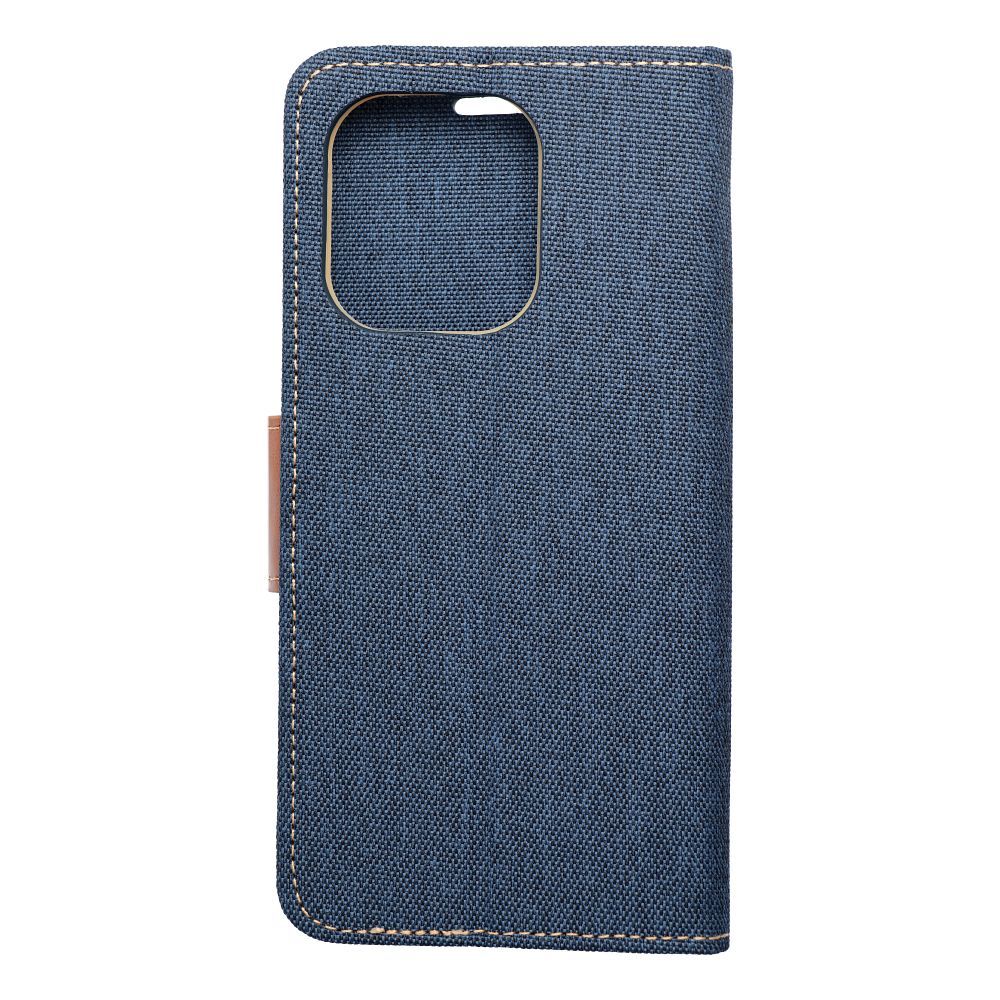CANVAS Knižkové puzdro pre Xiaomi Redmi Note 13 - modro hnedé