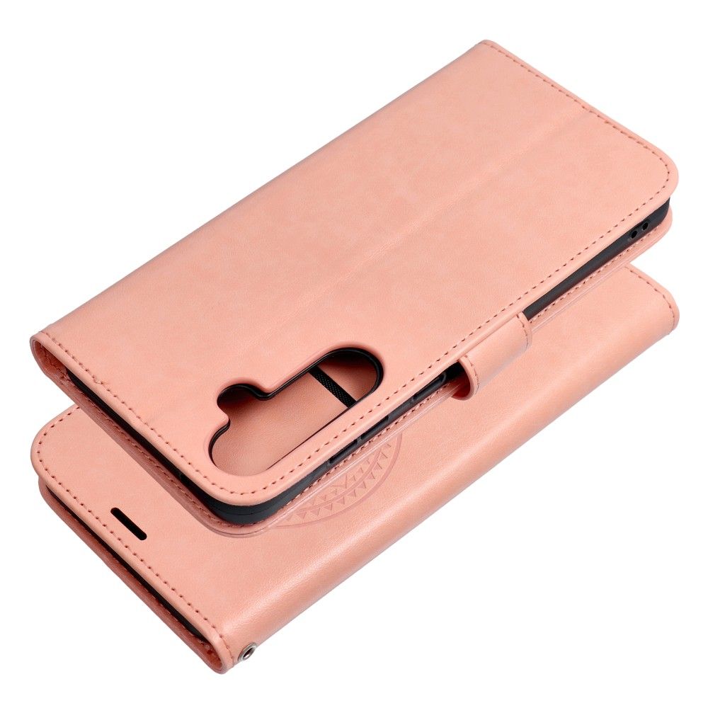 MEZZO Knižkové puzdro pre Samsung Galaxy A55 5G - Lapač snov (oranžové)