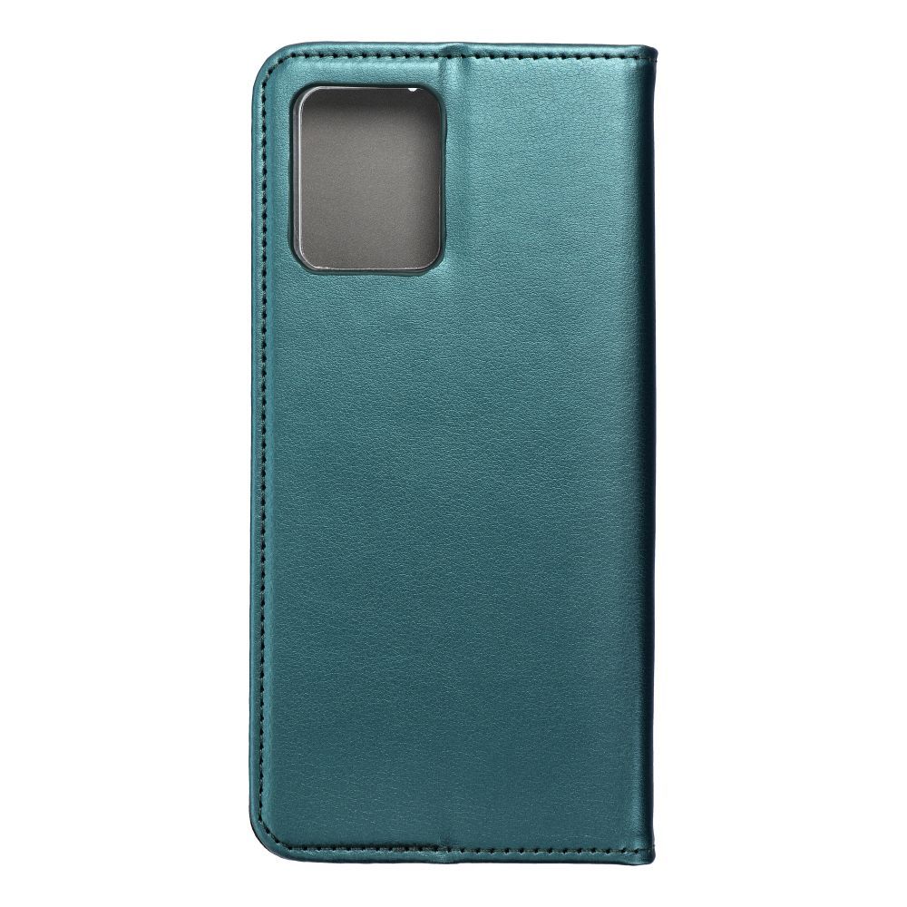 SKLO + PUZDRO 2v1 pre Moto G54 5G / G54 5G Power Edition - Knižkové puzdro MAGNETIC zelené
