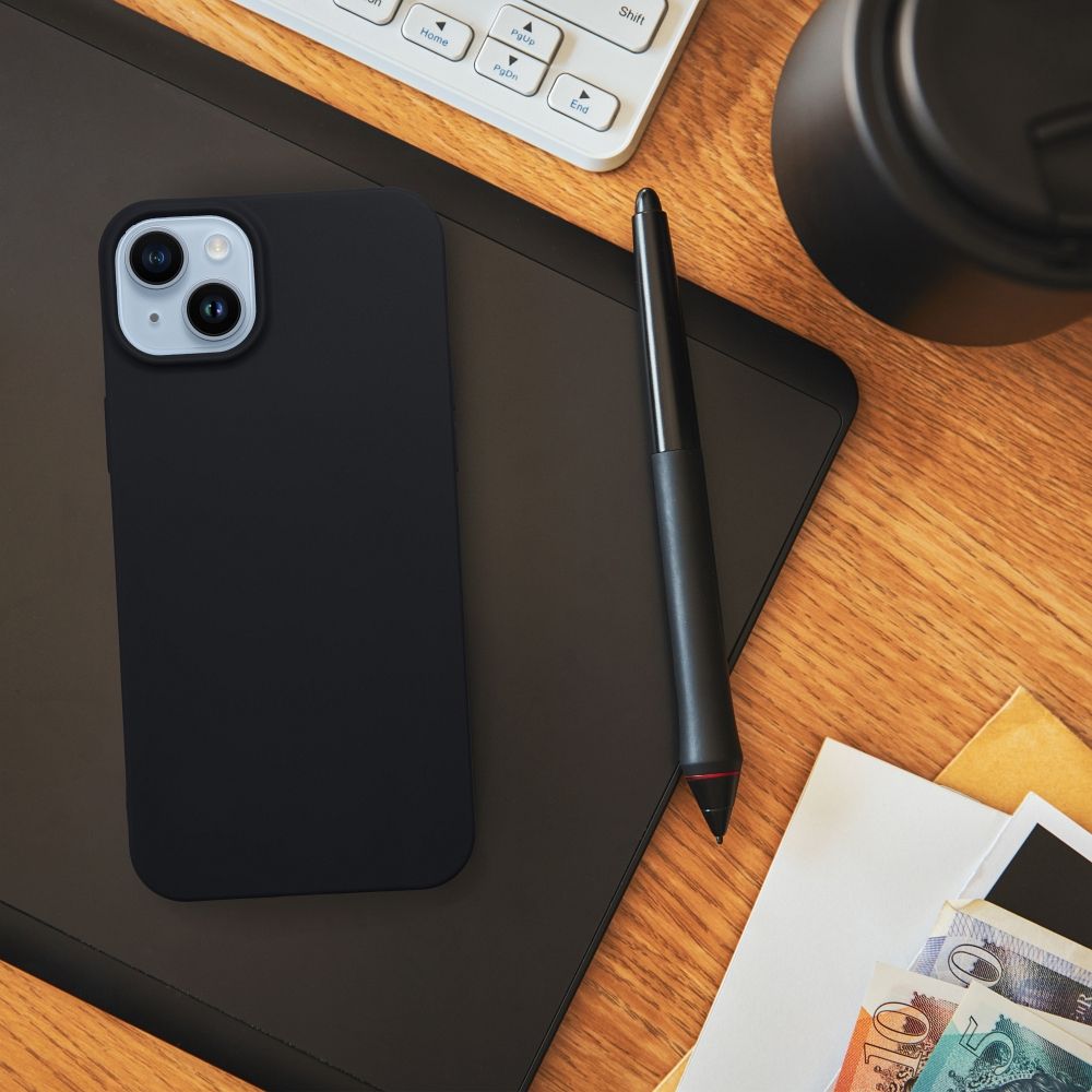SNAPY Zadný kryt pre Xiaomi Redmi Note 13 PRO - čierny
