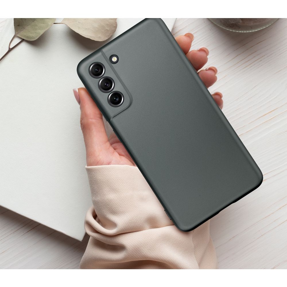 METALLIC Zadný kryt pre Samsung Galaxy A35 5G - sivý